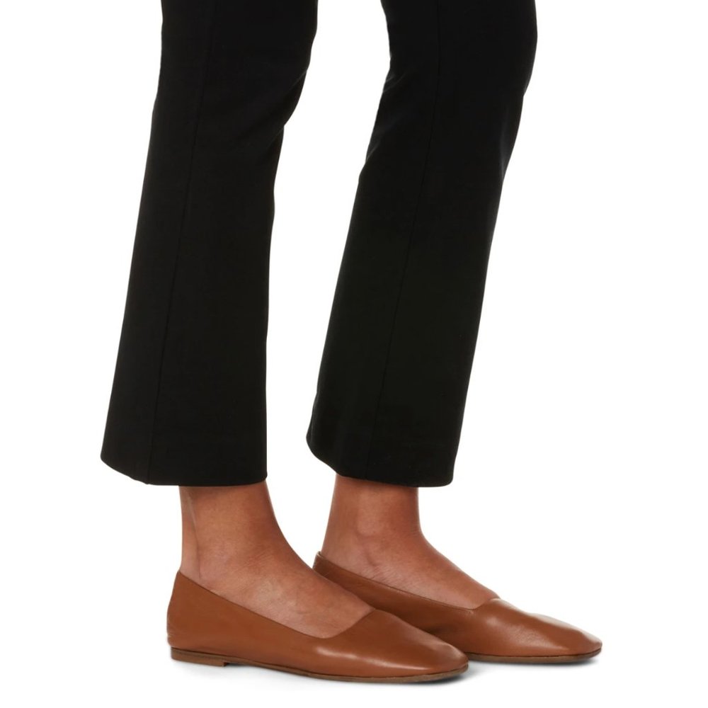 Aquatalia Rosy Ballerina Flat, Cognac